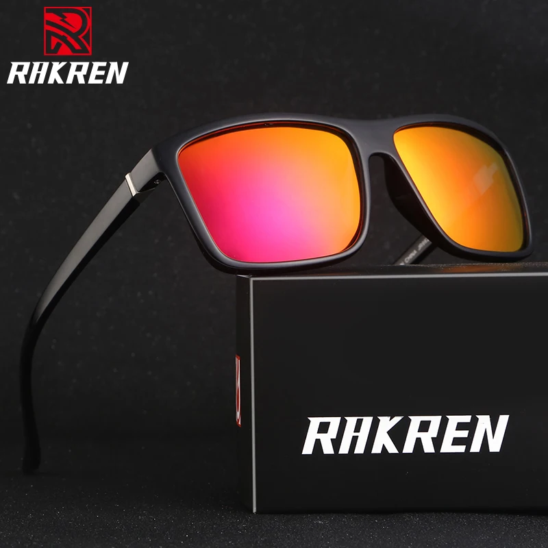

Brand Unisex Square Polarized Sunglasses Men Outdoor Eyewears Women Black Frame Driving Eyewear Accessories Goggles UV400