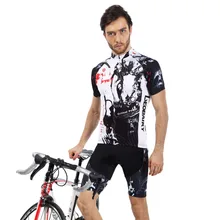 Мужские дышащие крутые Топы с коротким рукавом, короткие штаны, Ciclismo, велосипедные майки, комплекты, одежда для велоспорта, спортивная одежда