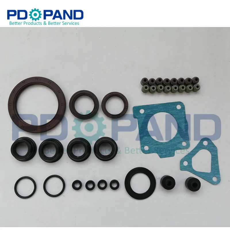 4G18 Engine Crankshaft and Valve Oil seals and other rubber seals for Mitsubishi LANCER 1584cc 1.6L