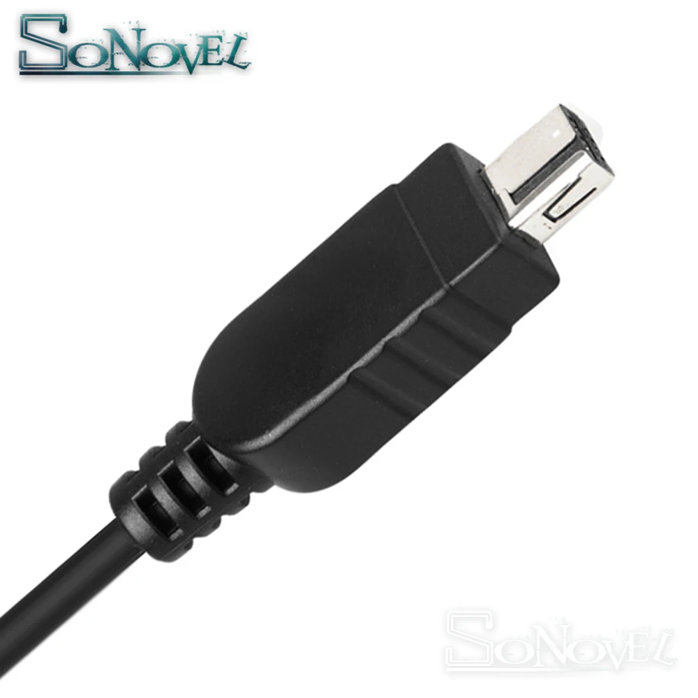 3.5mm-N3 / MC-DC2 Remote Control Shutter Connect Cable Cord for Nikon D7500 D7200 D5600 D5500 D3300 D750 D610 Pixel TW-283 T3 T8
