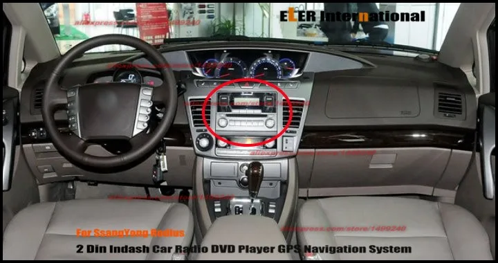 Cheap Liislee For SsangYong Rodius 2004~2014 Car Radio Stereo CD DVD Player GPS NAV HD Touch Screen Audio Video S100 Navigation System 1