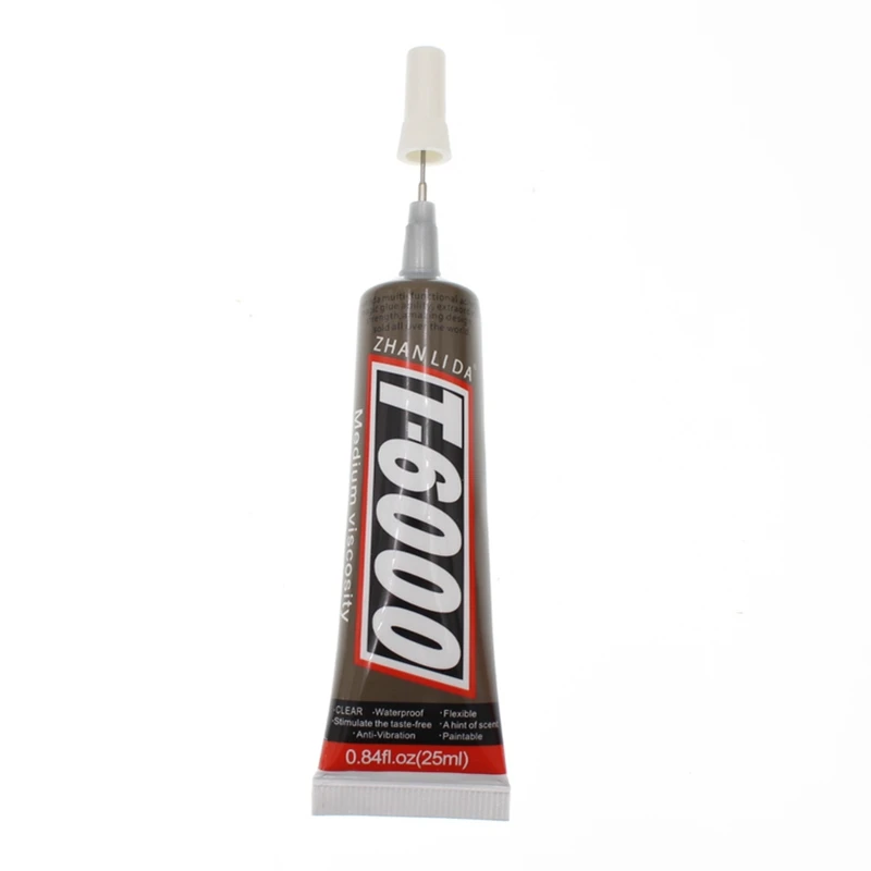 25ML T6000 high temperature glue automotive interior drill point phone beauty stickers DIY jewelry strong glue 4