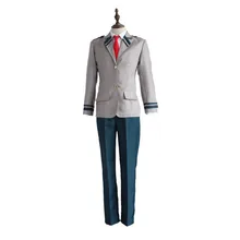 Brdwn мой герой Академии унисекс izuku midoriya шото todoroki Косплэй костюм Школьная форма костюм(топ+ брюки/юбка+ галстук+ shirrt