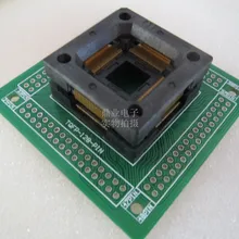 QFP128-DIP128 TQFP128 горящая розетка золотое покрытие тестовая плата для интегральных схем сиденье тестовое гнездо тестовый стенд