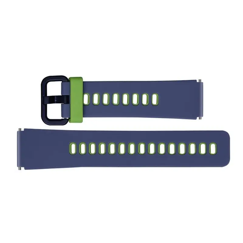 Сменный браслет силиконовый ремешок многоцветный двухцветный ремешок для часов Ремешок Для huawei B5 аксессуары для умных часов - Цвет: D