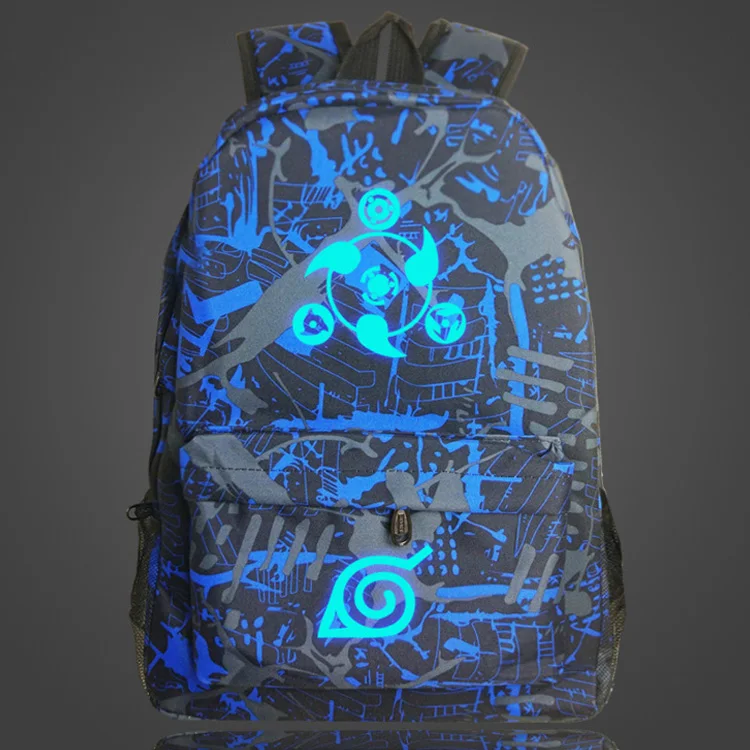 Аниме светящийся школьный рюкзак для девочек Оксфорд водонепроницаемый вместительный школьный портфель Дышащие Модные школьные сумки для мальчиков
