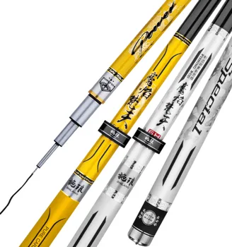 

2.7m-7.2m Taiwan Fishing Olta Carp Fish Pole 5H 6H19/28 Tonalty Super Hard Hand Rod Canne Peche Pesca Carbon Pole Fishing Tackle