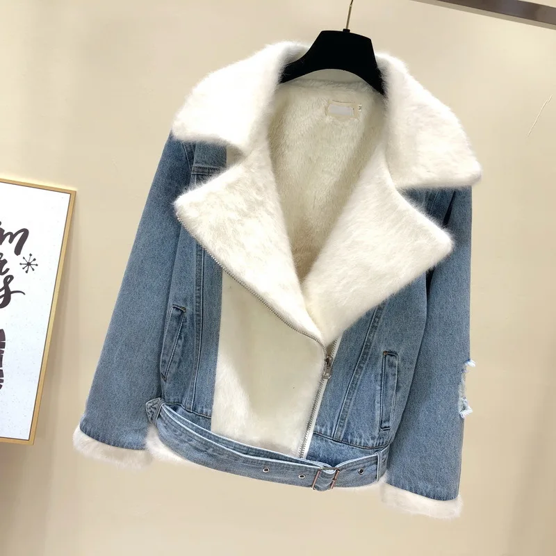 Mode Denim Couleur Manches Longues Veste Coréen Harajuku rose Femmes Automne Hit De Féminine Manteaux Beige Style 2018 Vêtements rFxr0S
