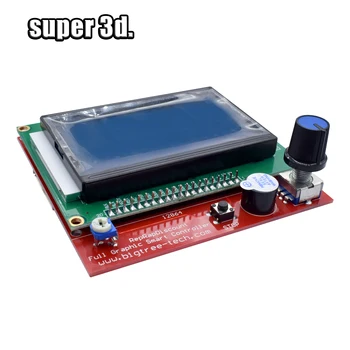 

1 set LCD 12864 Display screen Control Panel Smart Controller for 3D Printer Parts RAMPS1.4 +Switch Board+LCD Cable