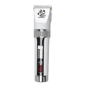 

Professional Dog Hair Trimmer Pet Scissors Shaver Grooming LCD Charge Electric Dogs Hair Clipper Cutting Machine