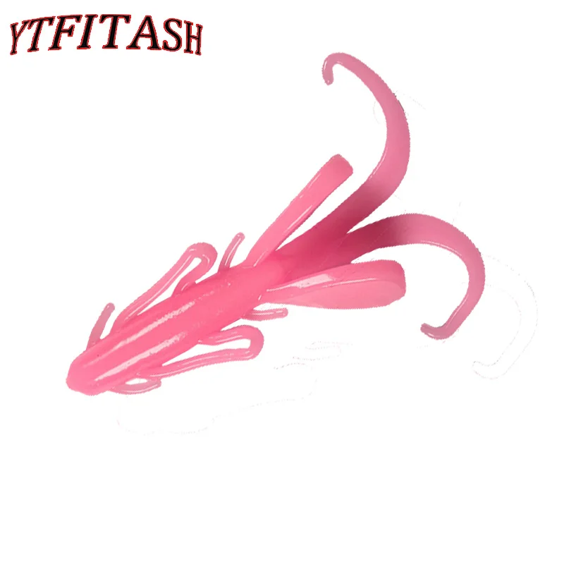 YTFITASH 14 шт./лот 45 мм мягкие приманки для рыбалки 1 5 г искусственная форель