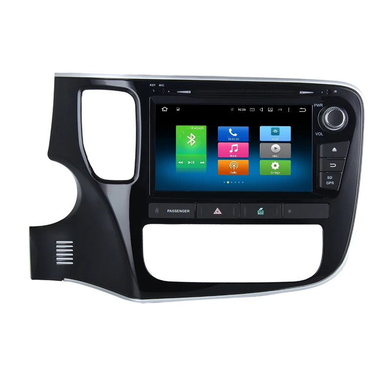 Excellent 8" Octa core px5 Android 8.0 car dvd GPS player for Mitsubishi outlander 2013-2017 with 4G RAM wifi 4g usb auto Multimedia 1