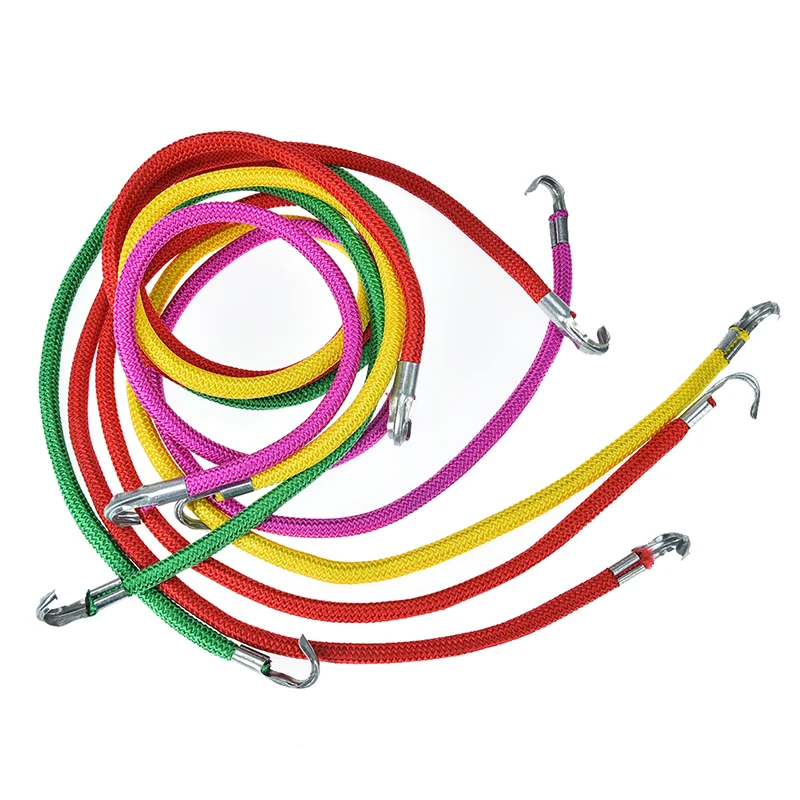 Bicycle Fixed Band Hook Bike Luggage Carrier Stretch Elastic Cord Hooks