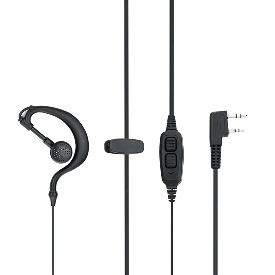 OPPXUNBAOFENGuv-82accessories dual PTTheadsetearpiece with mic for UV 82 UV82L (2)