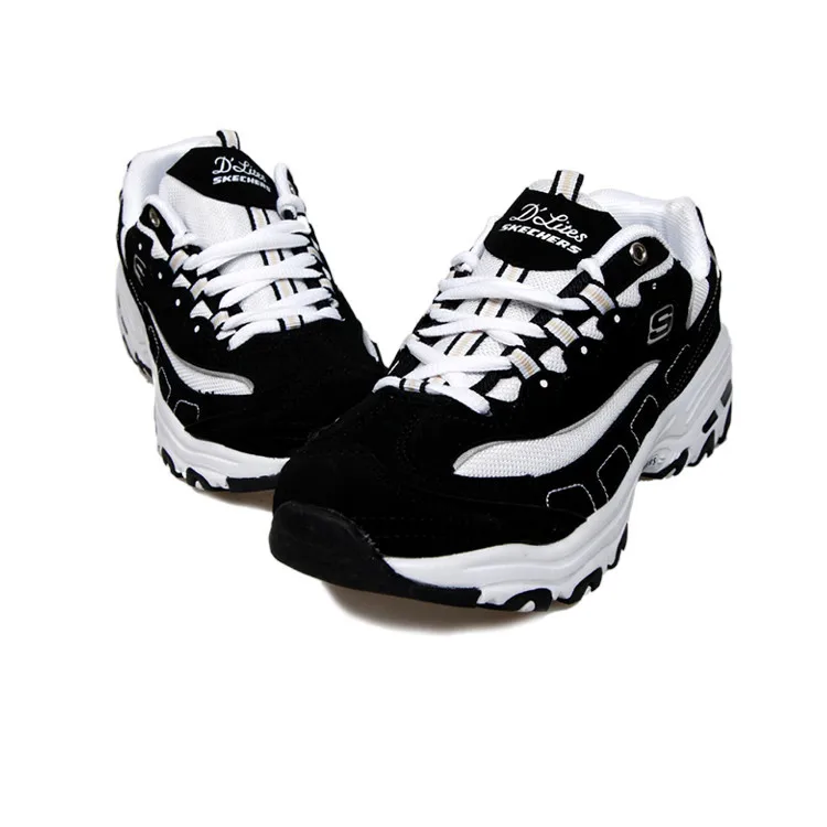 Verzoenen Verslaggever Ashley Furman SKECHERS 2015 Korean star with money running shoes for men and women in  black and white sports shoes autumn and winter _ - AliExpress Mobile