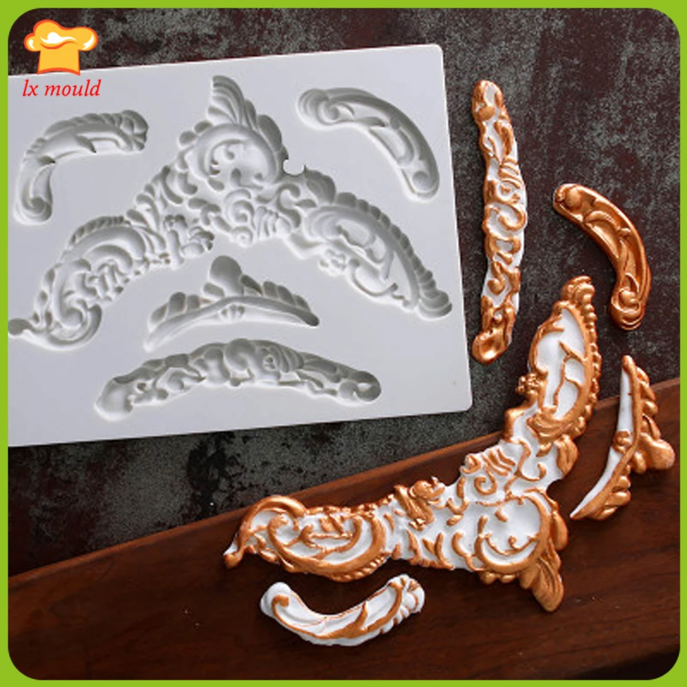 

Fondant embossing mould lace pattern mould embossed pattern mould wedding cake mould