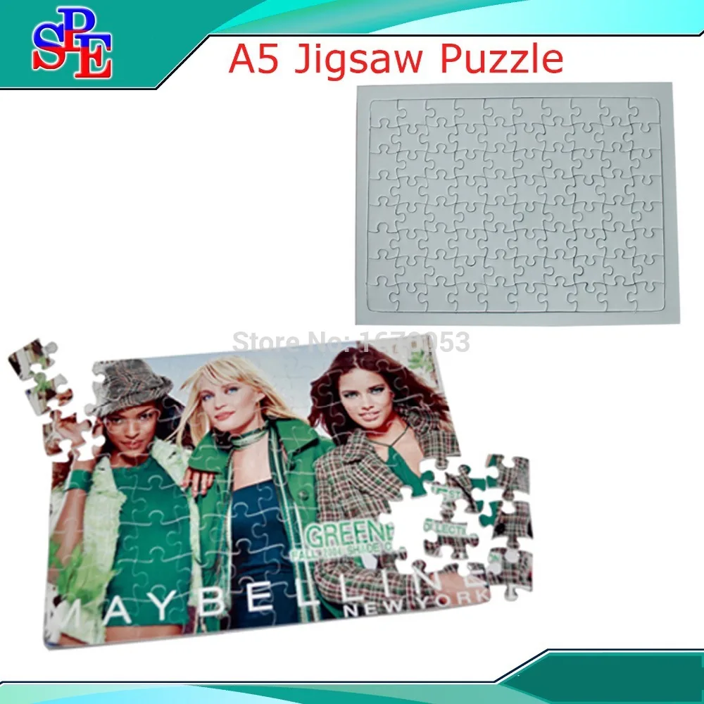 Sublimation Puzzle 10 x 14 cm - Cardboard 24 pcs | PUZ.100.140.001