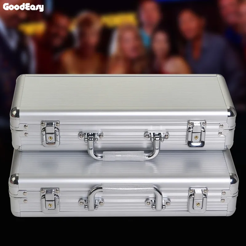 100/200PCS Capacity SQUARE Chips Suitcase Chip Container Chip Case/Box