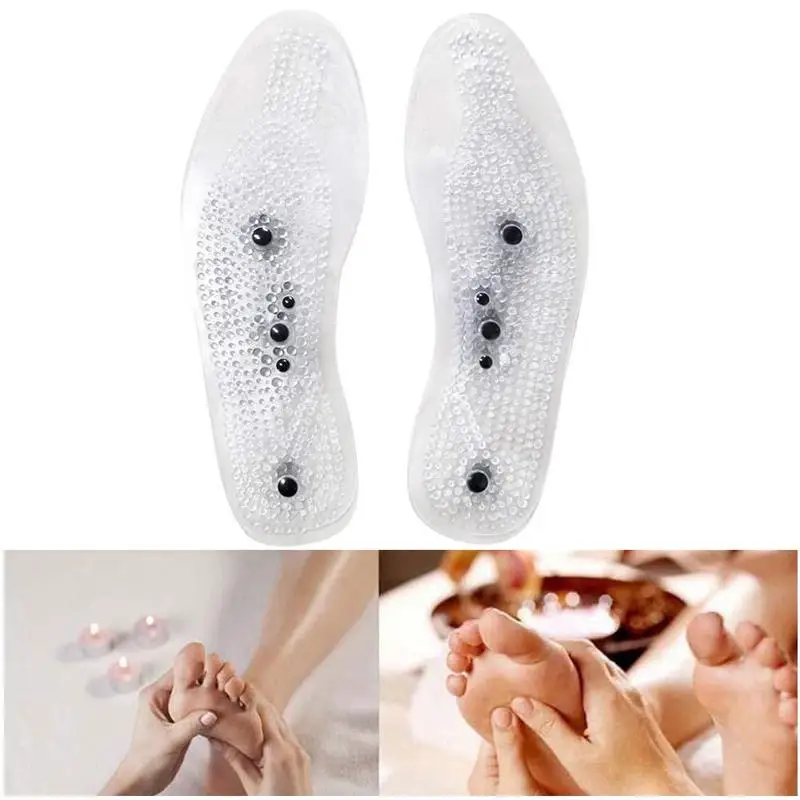 Therapy Foot Massager Insoles Arch Support Shoe Pad Massage Gel