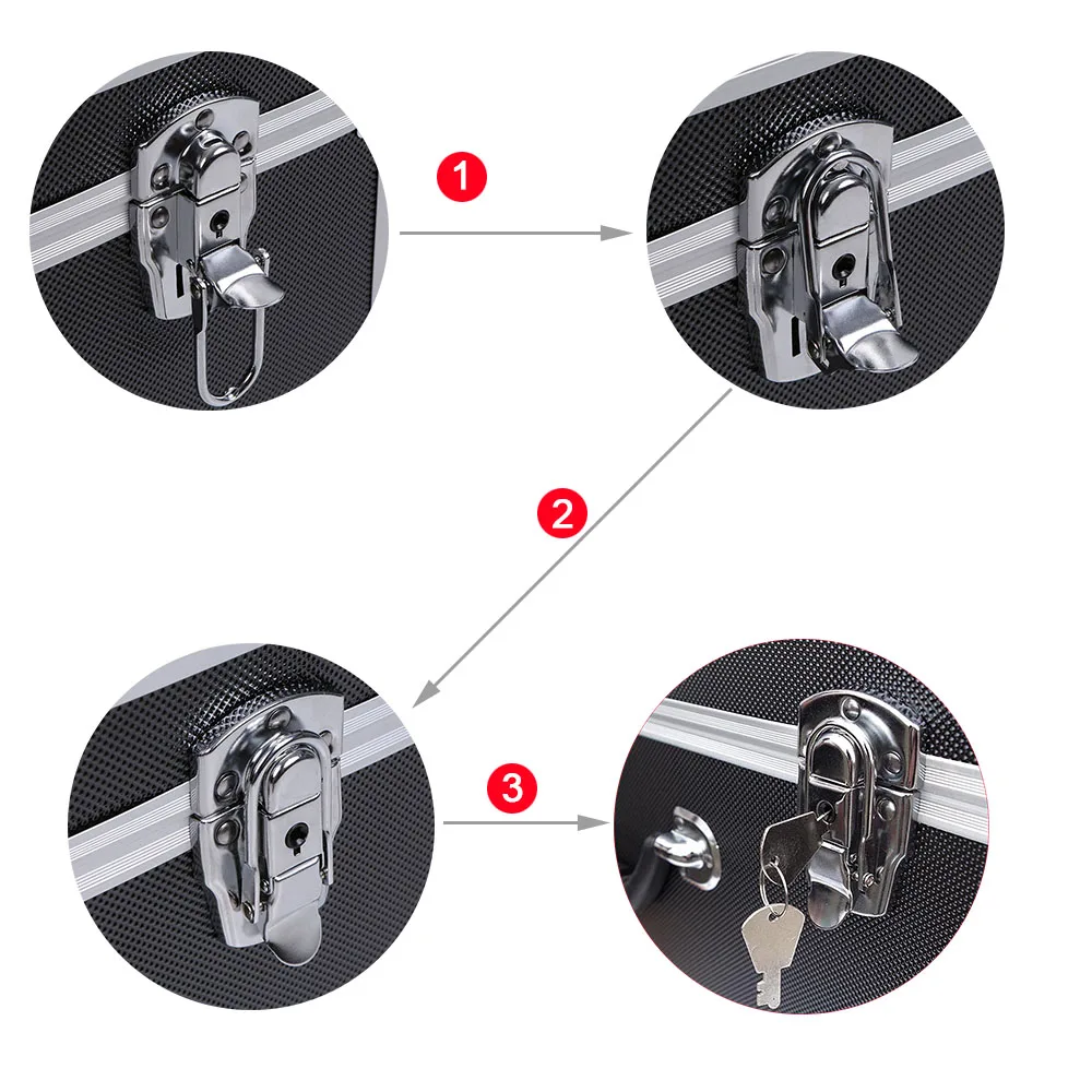 Outdoor Protective Aluminium Case Hard Shell Professional Carrying Case For DJI Phantom 4 Quadcopter