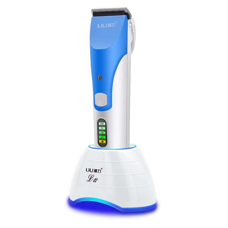 

Rechargeable Hairclipper Electric Hair Clipper Titanium Head Hair Trimmer for Men Child Smart LCD Display Hair Cutting machine