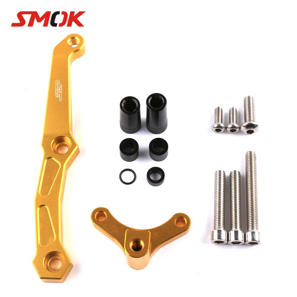 SMOK Мотоцикл CNC алюминиевый сплав регулируемый рулевой демпфер Стабилизатор
