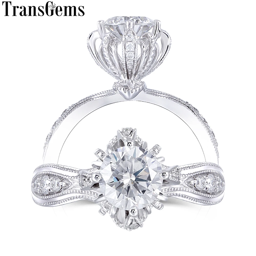 moissanite engagement ring (1