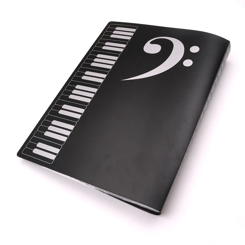 

Music Sheet File Documents Paper Folder Holder Plastic A4 Size 40 Pockets &T8