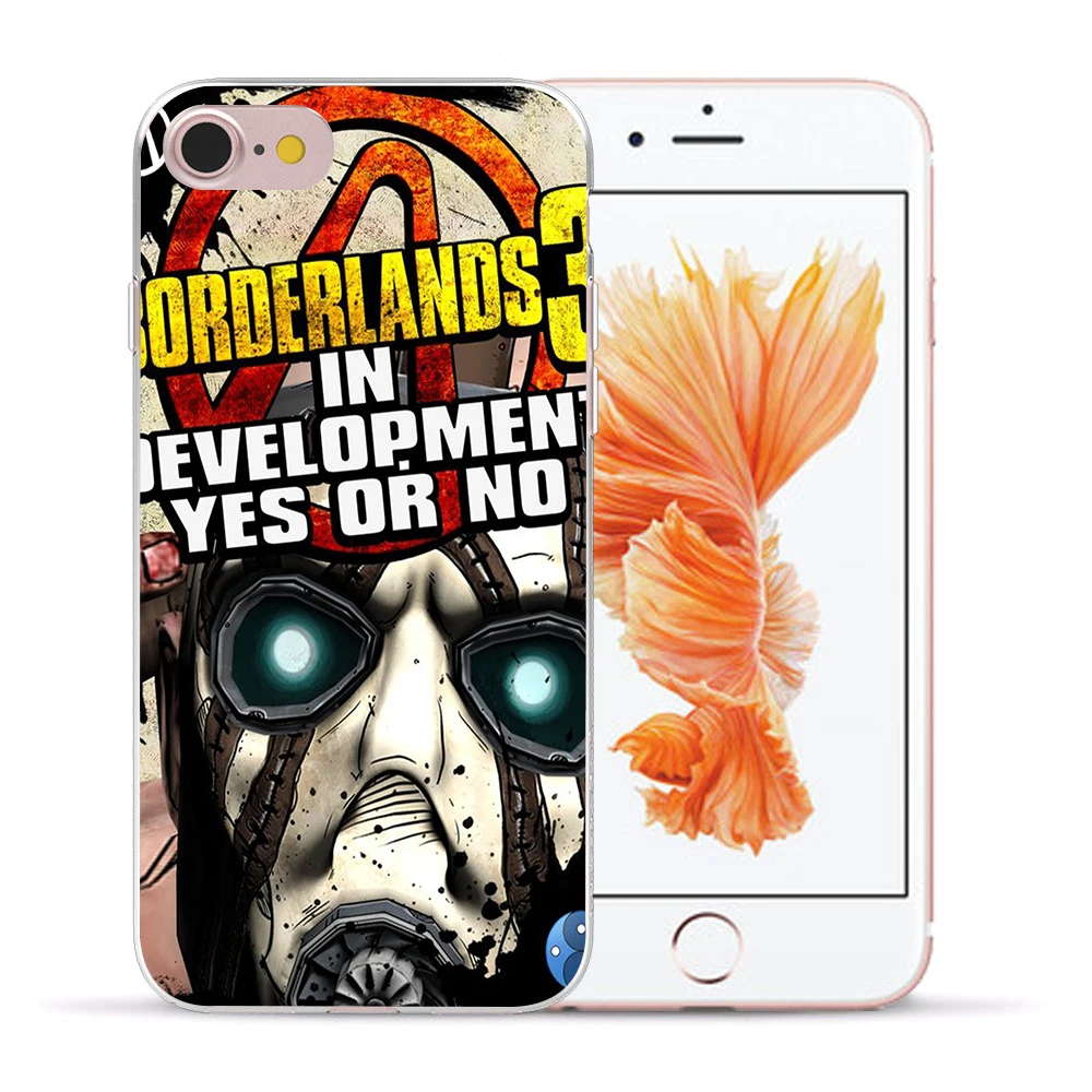 Borderland 3 Роскошный Прозрачный Мягкий ТПУ силиконовый чехол для телефона для iphone 8 7 6 6s plus X Xs Xr Xmax 5 SE coque shell