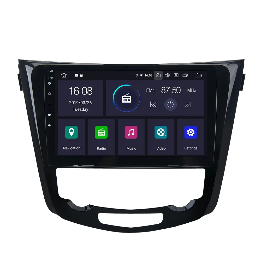 Flash Deal 10.2" Android 9.0 64GB Car GPS Navigation Radio Player for Nissan X-Trail Qashqail 2014-2017 with headunit Stereo Multimedia DSP 2