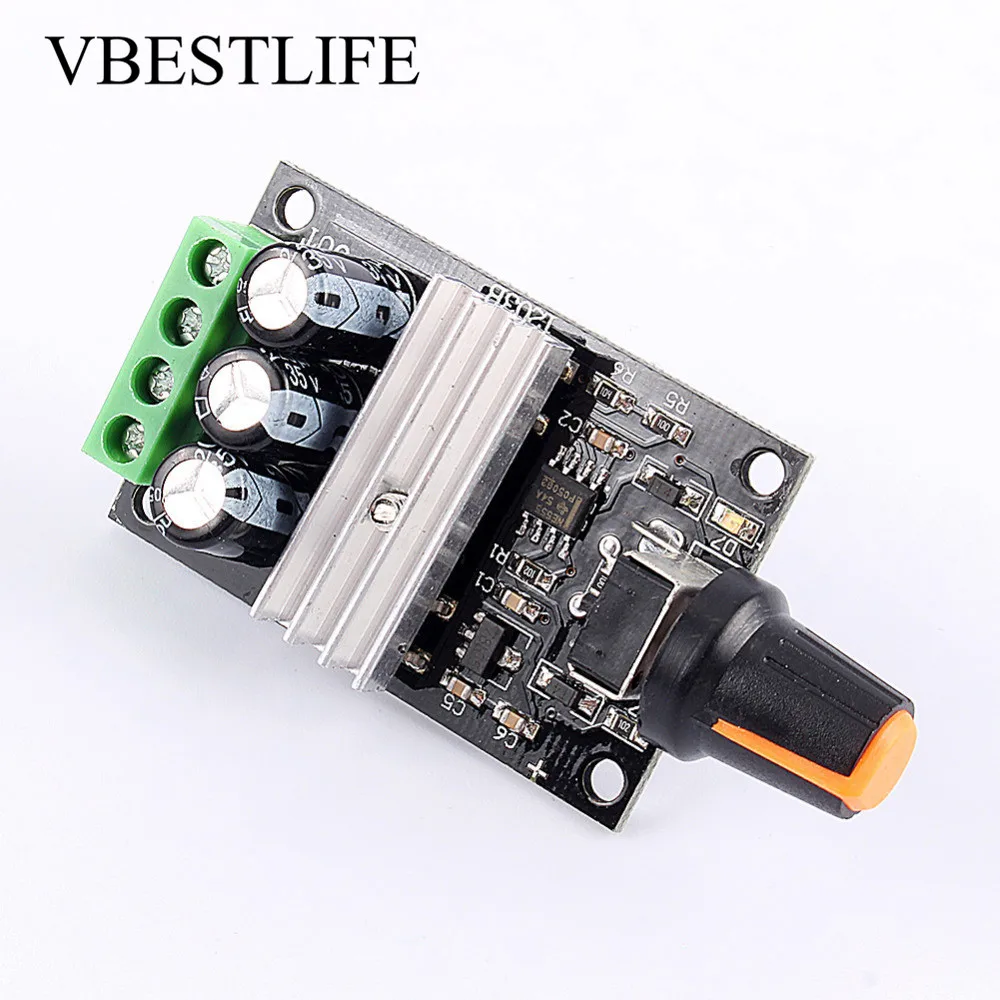 

DC 6V - 28V 3A PWM Motor Speed Regulator Varible Regulator Controller Switch 1203B plc programmable logic controller