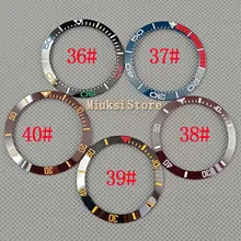 38 мм керамический ободок используется для мужских/женских часов Механические Часы Ободок