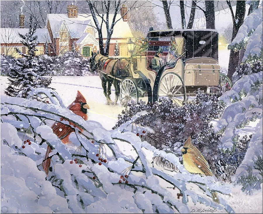 картины с зимним сюжетом. художник дуглас росс лэрд. Laird рождество. художница вера васильевна донская-хилько картины. зимний пейзаж с людьми.