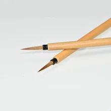 Шерсть ласки кисточка для китайской каллиграфии ручка Shoujin небольшая обычная для письма щетка ручка китайская Claborate-style Живопись Кисть