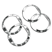 4 шт. для Chevrolet AVEO Выход Кондиционер abs декоративное кольцо