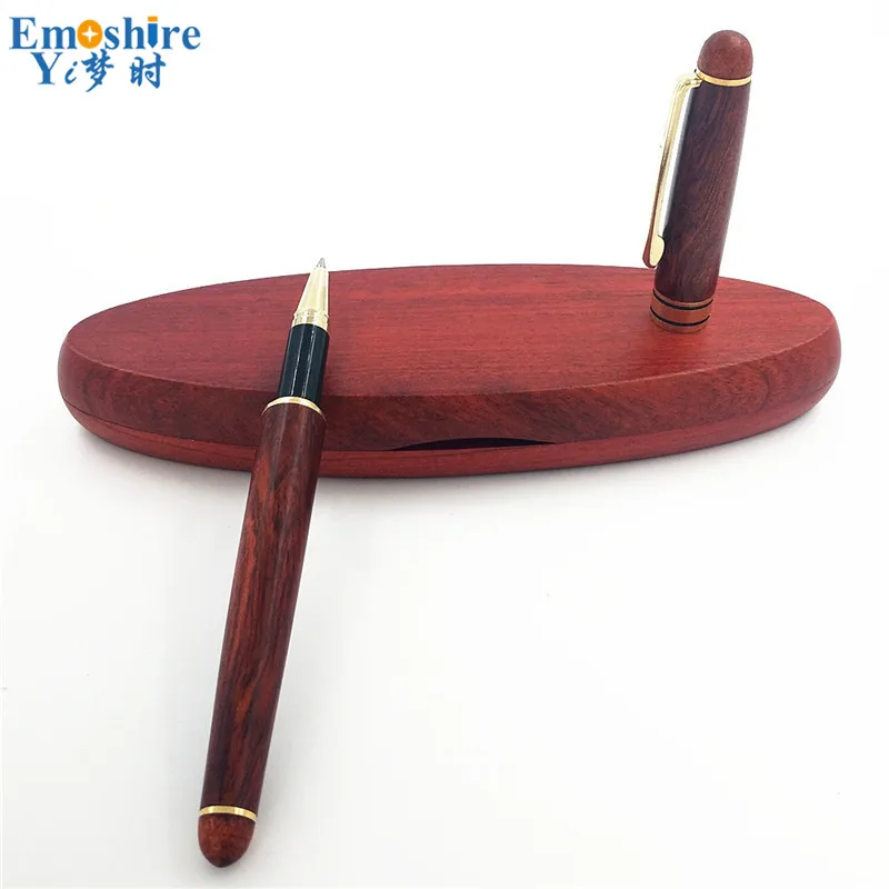 Emoshire Rosewood mahogany signature pen wooden creative gift set business gift pen pen ball pen wholesale (24)