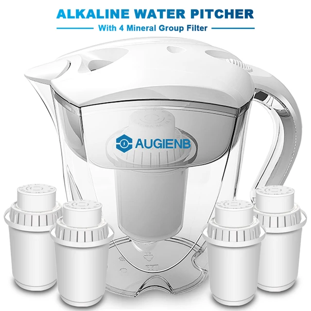 Cheap Alkaline Water Pitcher Ionizer Long-Life Filters - Water Filter Purifier Filtration System - High pH Alkalizer - 3.5L Cheap Alkaline Water Pitcher Ionizer Long-Life Filters - Water Filter Purifier Filtration System - High pH Alkalizer - 3.5L
