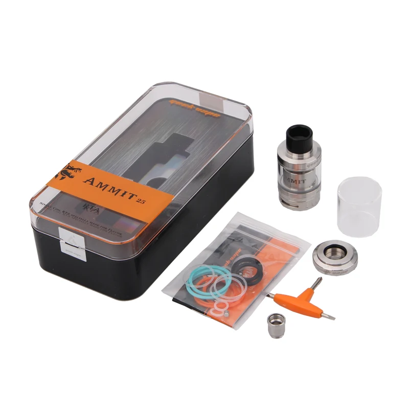GeekVape Ammit 25 RTA Atomizer 2ml Extemded to 5ml Enhanced 3D Airflow System electronic cigarette Ammit RTA huge vape 01