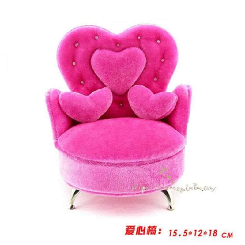 1pcs Chair Shape The Sweetest Gift Box For Jewelry,Pink Color Earrings