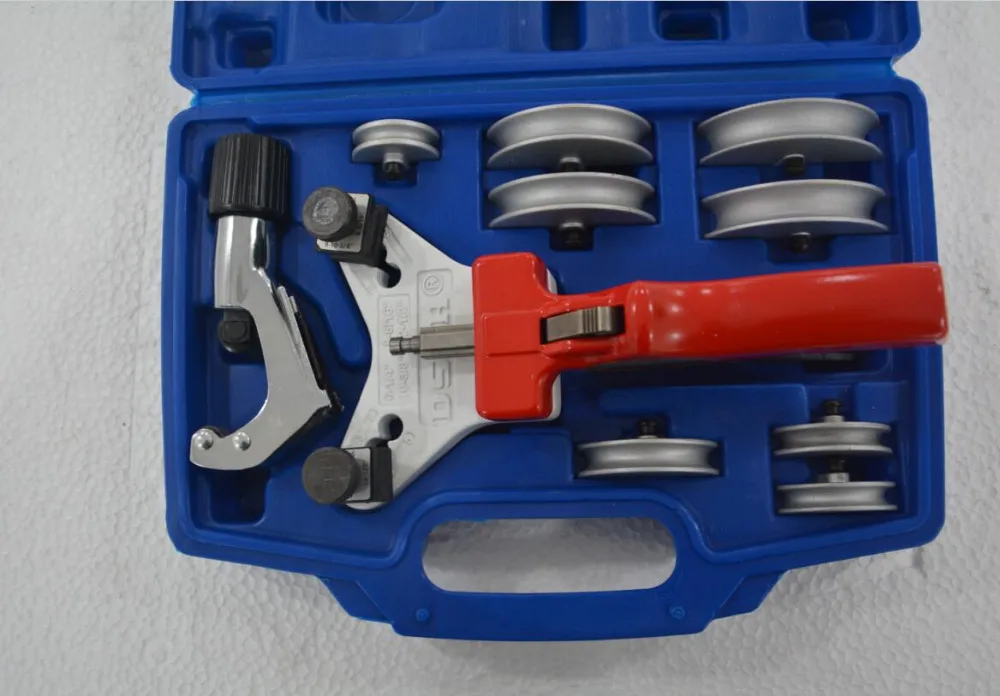 

WK-666 Multi Copper Pipe Bender Tube bending Tool Kit with Tube Cutter Aluminum