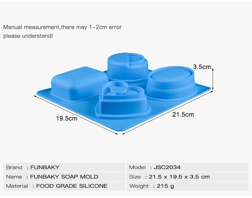 FUNBAKY 3D круглые сердца силиконовые формы для пирога декоративные инструменты для выпечки цветок Роза Форма Свадебная форма