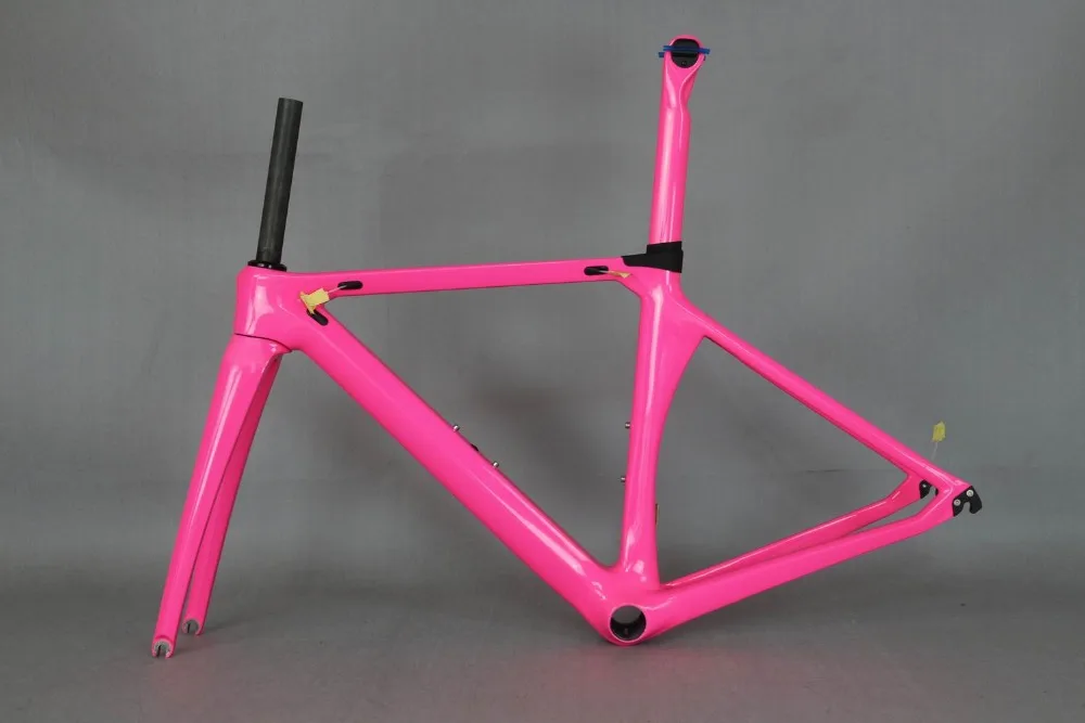 Best custom paint  road bicycle carbon frame . aero bike frame oem factory directly sale , lady bike frame 10