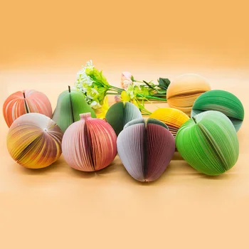 

1 Set Sticky notes Post it Creative DIY fruit Memo pads wall Stickers paper stationery Office JWJBL2