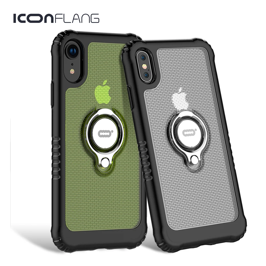 

For iPhone XR XS Max Case Shockproof Ultra Thin Transparent Hard PC Magnetic Phone Cases For iPhone XS XR Cover Coque Funda