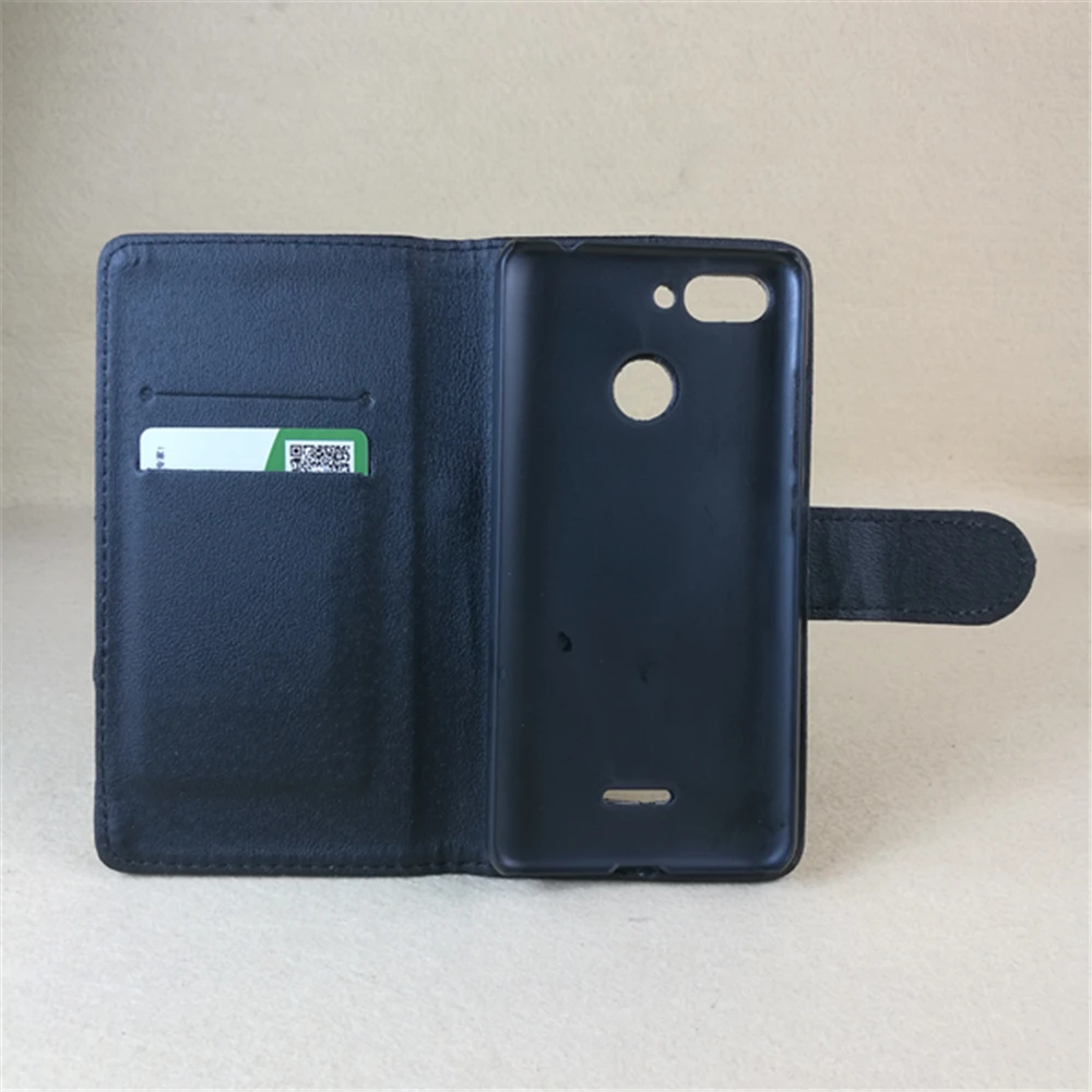

For xiaomi Redmi 6 5.45 inch Dual sim Luxury Litchi leather case cover stand function for with 2 Card Holder and pouch slot