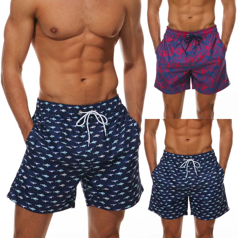 Хит, мужские плавки для серфинга, спортивные быстросохнущие пляжные шорты, Бермуды, Шорты для плавания, мужские купальники размера плюс Топ для плавания