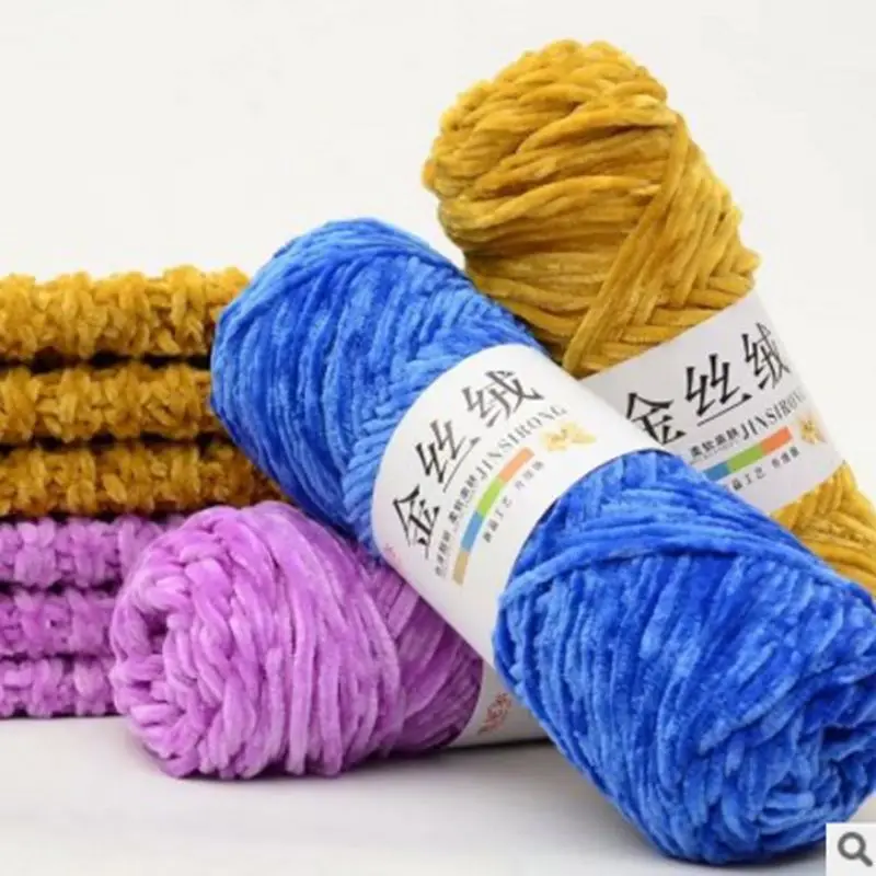 

100g Velvet yarn Soft Yarn wool baby Yarn crochet knitting Yarn cotton baby wool DIY sweater O44