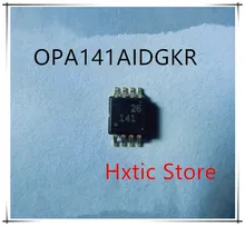 NEW 10PCS/LOT OPA141AIDGKR OPA141AIDGK OPA141 MARKING 141 MSOP-8 IC