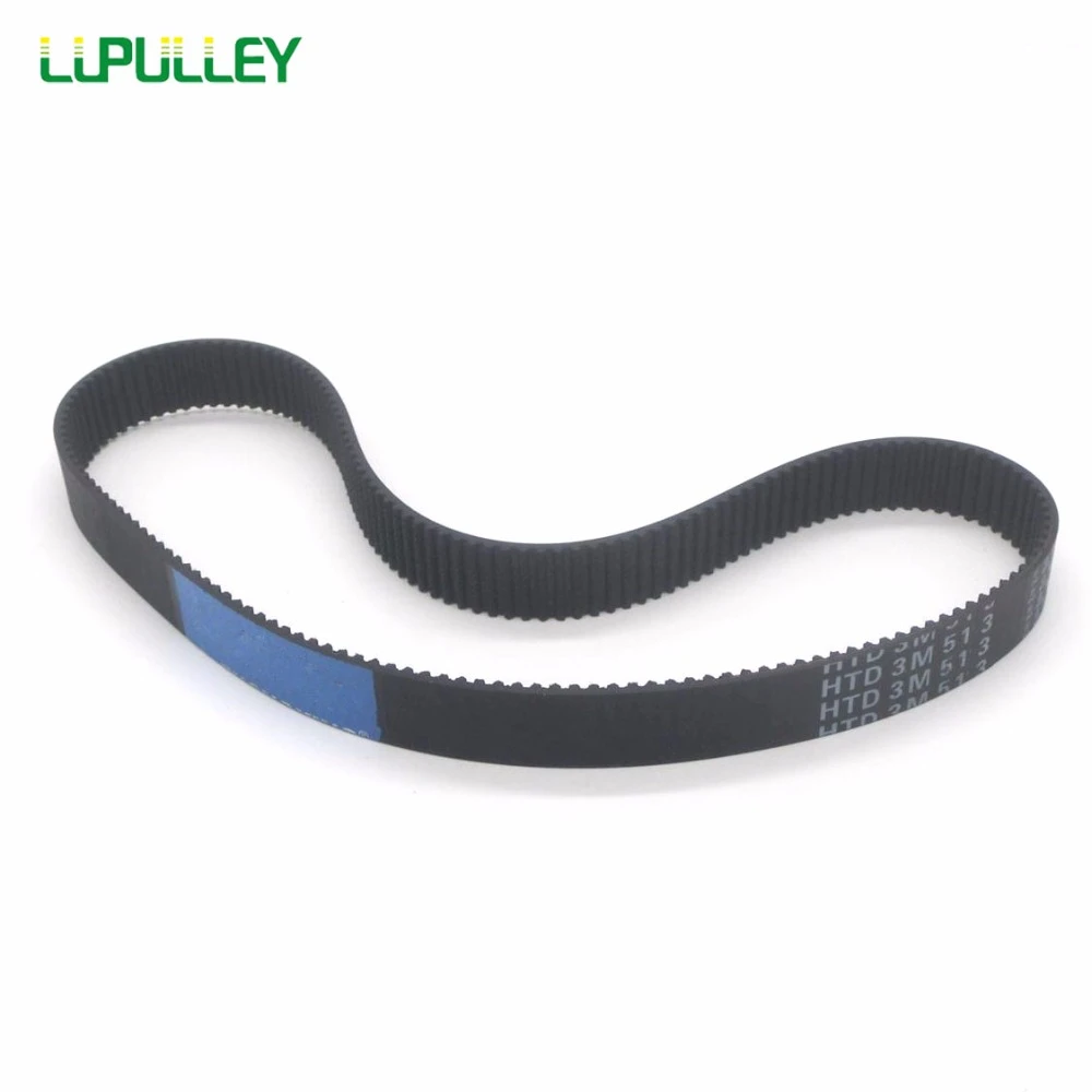 LUPULLEY 2PCS HTD3M 3mm Pitch Timing Belt 480/483/486/492/495/501/513