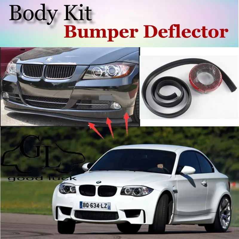 Bumper Lip Lips For BMW 1 M1 E81 E82 E87 E88 F20 F21 / Top Gear